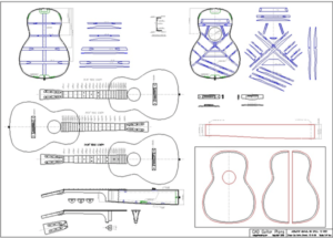 00 12 fret acoustic guitar plan image